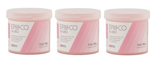 Epil pink wax pot tub - pink,