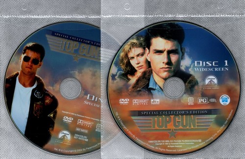 Top gun dvd disc - (1986),