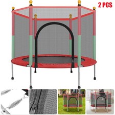 5FT Kid Trampoline With Safety