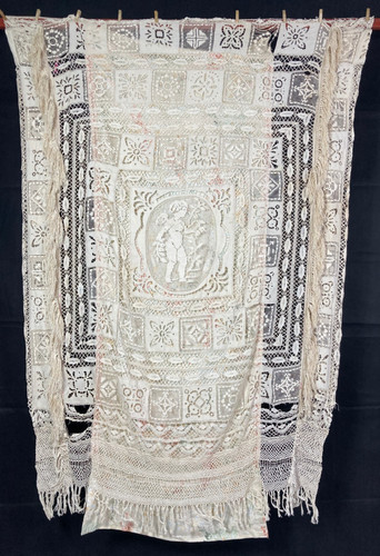 Vintage french linen beautiful - vintage,