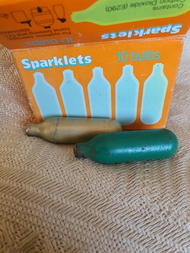 Sparklets metal co2 bulbs - sparklets,
