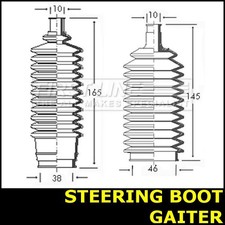 Steering Boot Gaiter Fits