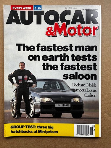 Vauxhall lotus carlton autocar - carlton,