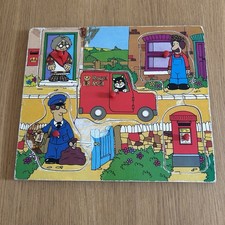 Postman Pat Wooden Peg Puzzle