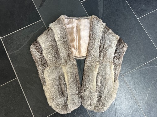 Vintage 1940s tan - 1940s, gray