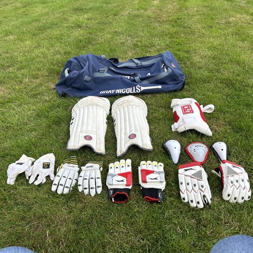 Cricket pads and gloves - pads,