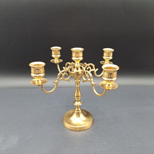 Vintage brass arm - brass, candelabra