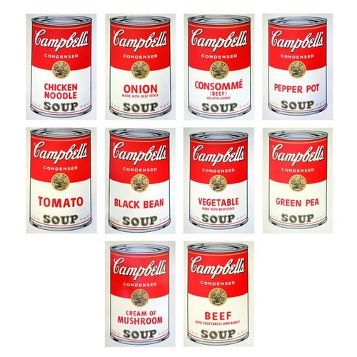 Andy warhol soup - "soup, series