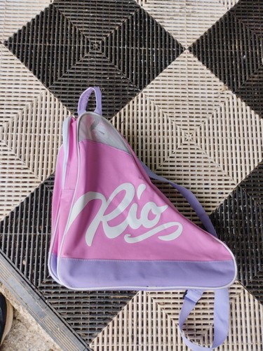 Pink rio roller skates bag - rio,