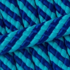 MINI SHETLAND HALTER PARACHUTE PINK BLUE WHITE RAINBOW *FREE POSTAGE*