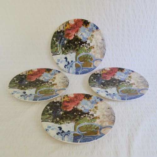 Vintage gien france plates - vintage,