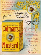 Colman's Mustard, Retro metal