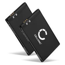 2x Smartphone Battery for Samsung GT-S5260 Player City GT-C3530 