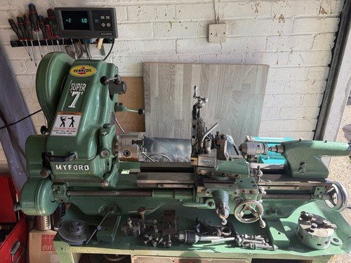 Myford super with dro - myford, 7