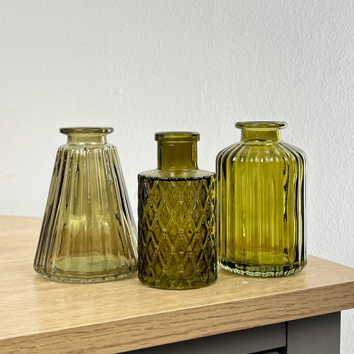 Small glass bud vases - bud,