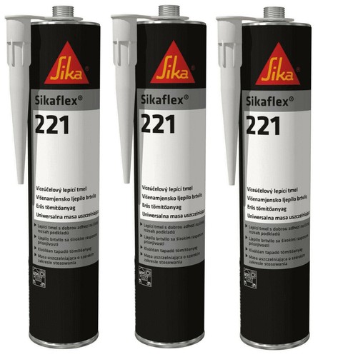 Sikaflex 221 black strong - 221,