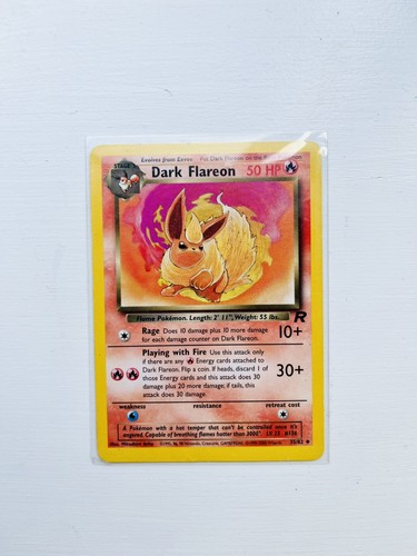Pokémon tcg dark - dark, flareon