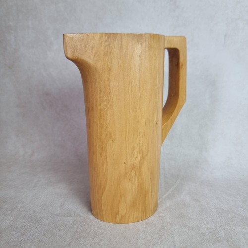 Vintage wooden jug - vintage,