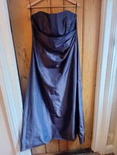 Monsoon Purple Ballgown Size 18 Bridesmaid Strapless