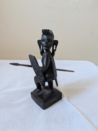 Warrior tribesman holding - warrior,