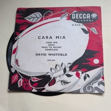 David Whitfield  Cara Mia 7"45