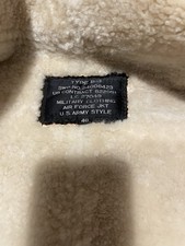 B3 Bomber Sheepskin Shearling