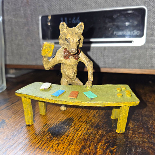 1920s bergmann bronze fox - bronze,