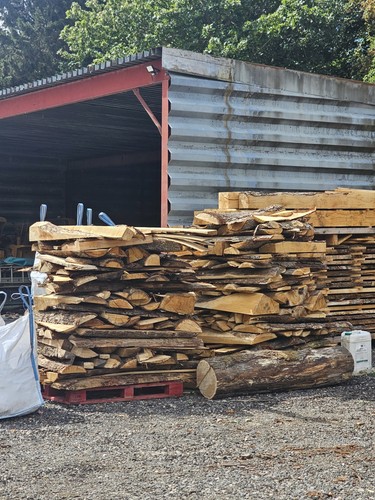 Oak firewood sawmill - (sawmill, off