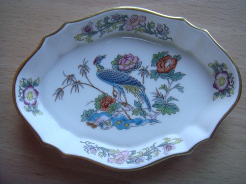 Wedgewood kutani crane - crane, trinket