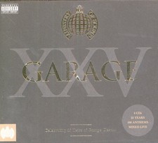 Various Artists Garage Xxv CD set Europe Ministry of Sound 2017 4 X CD in multi
