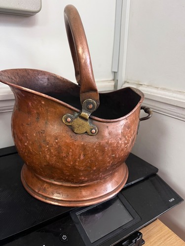 Vintage copper coal - copper,