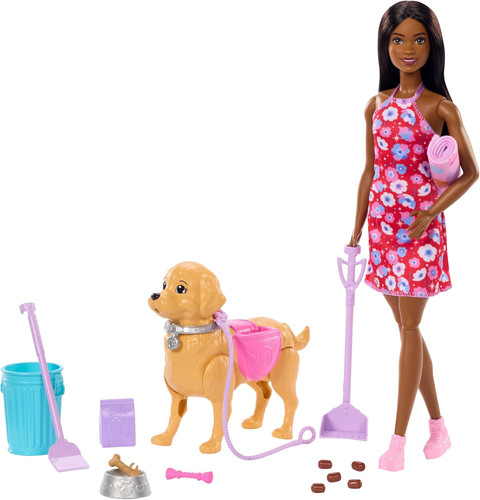 Barbie walk potty pup toy - barbie,