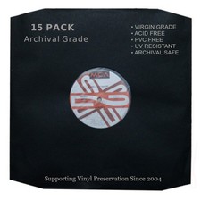 15 12" Poly Lined Inner Vinyl