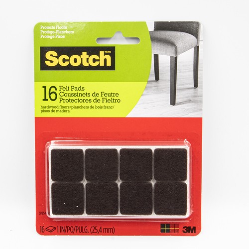 Square felt pads for - , chair