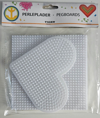 White interlocking square - white,