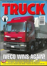 TRUCK MAGAZINE JANUARY 1993.
