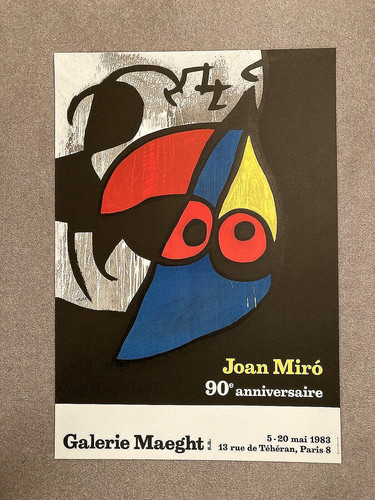 Joan miro 90th anniversary - miro,