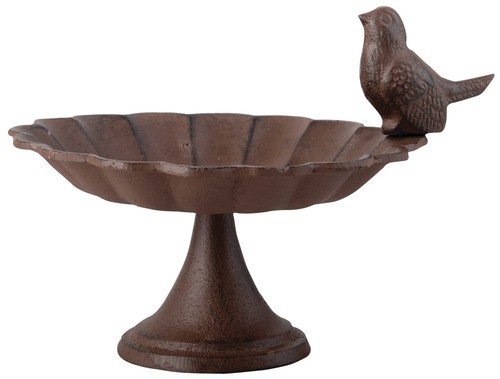 Vintage style cast iron bird - style,