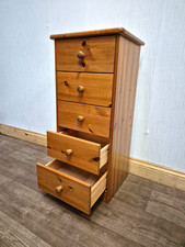 PINE Chest of 5 Drawers