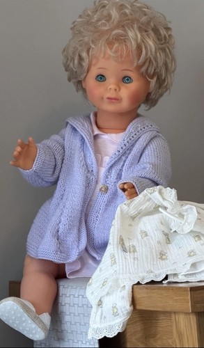 Vintage schildkröt 80cm doll - vintage,