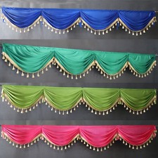 Faux Silk Valance Vintage