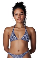 Fat Face Watercolor Bikini Top