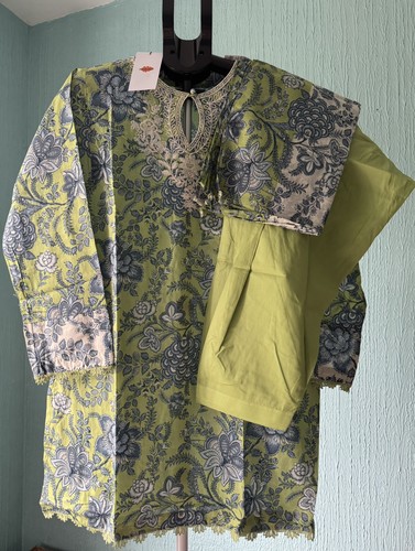 Khaadi piece embroidered - 3,