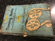 AUTODATA TIMING BELTS ILLUSTRATED MANUAL citroen ford bmw seat rover 1974-1995