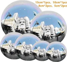 6 Garden Mirror Spheres 15 10