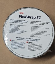 DuPont Tyvek FlexWrap EZ-  2¾"x15'  -100% Butyl *4 Rolls* *NEW IN PACKAGE*