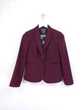 Boden Jacket UK 8 P Red Moon Tweed Herringbone Equestrian Country Hacking Blazer