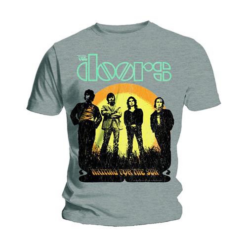 The doors waiting for - the,