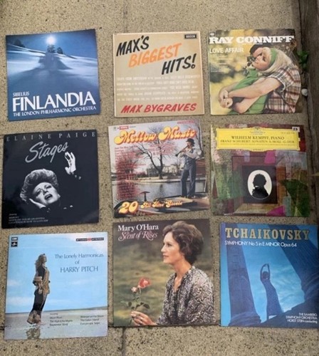 Job lot vinyl records - job, 71