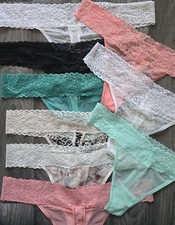 12 X Ladies Thong Briefs George @ Asda Sz 6 8 10 12 14 16 18 20 New Thongs